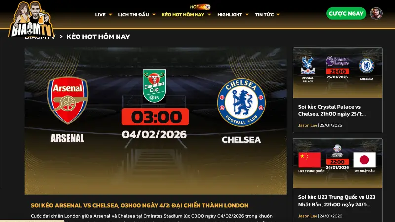 Giới Thiệu Chung Về Website Biaomtv